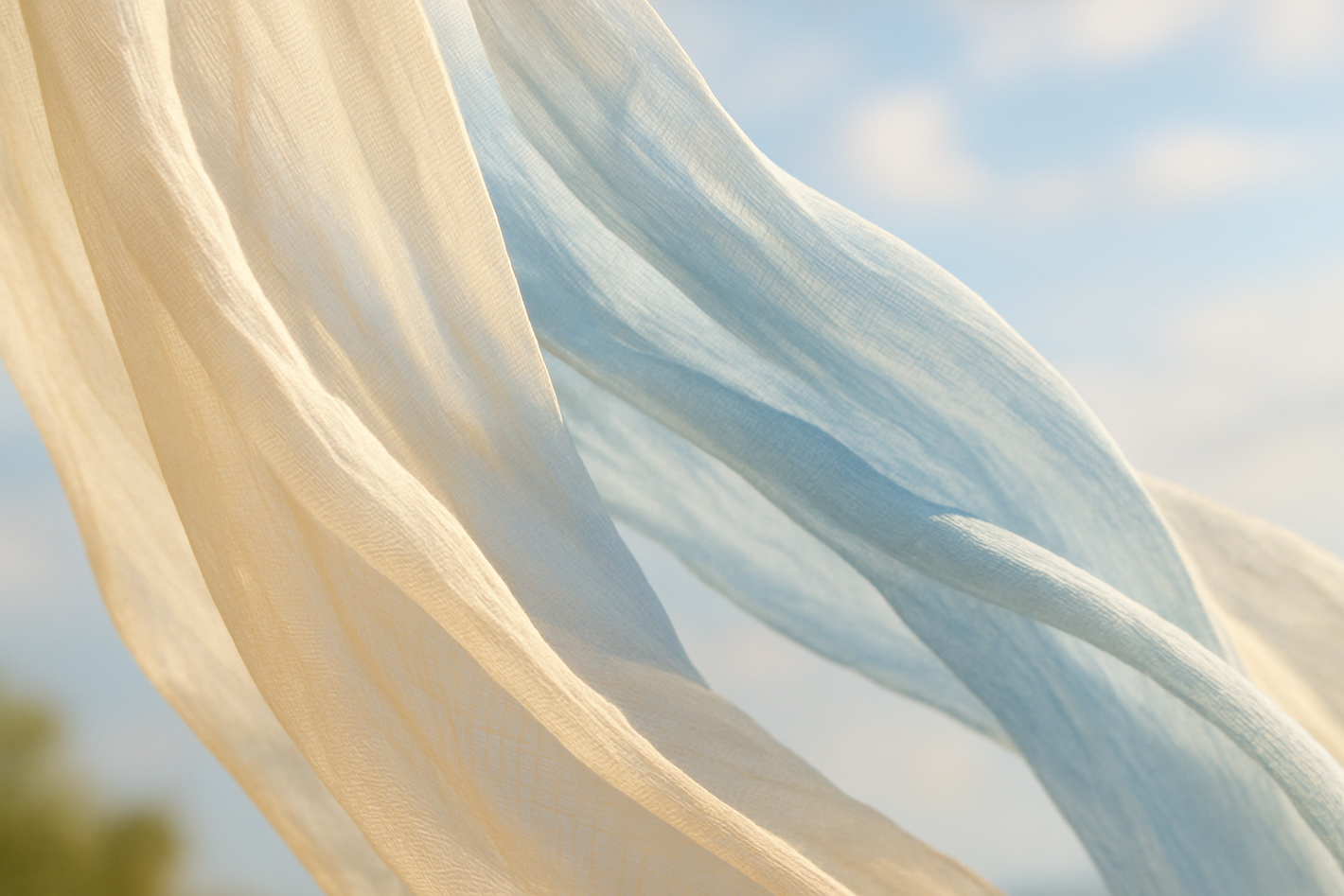 Breathable fabric for warm days
